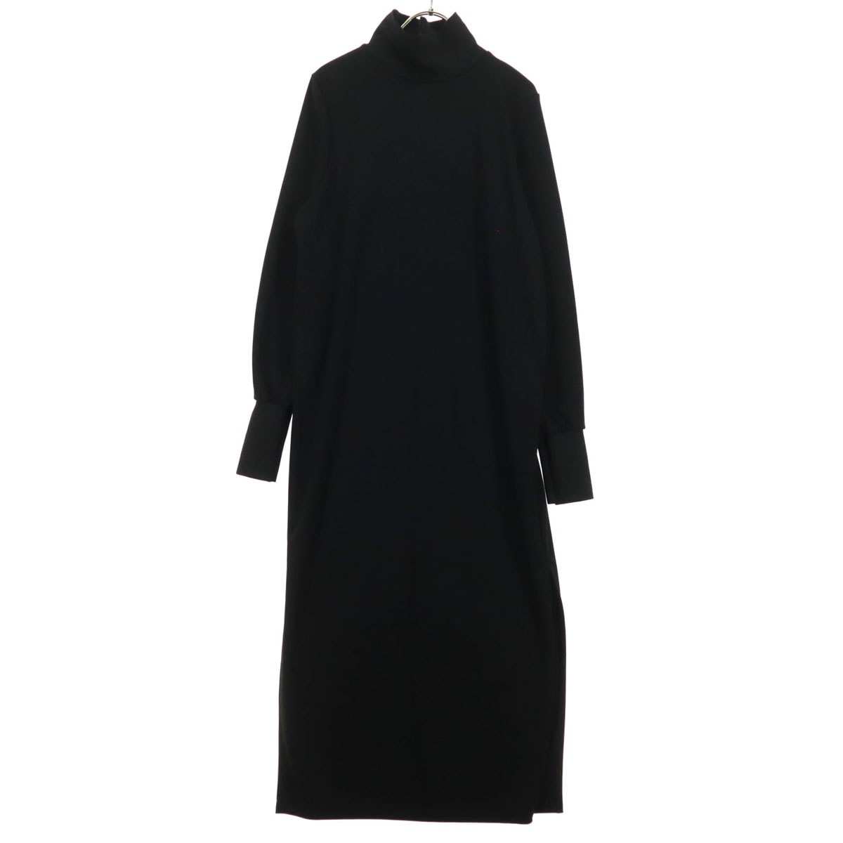 ZARA ザラ 長袖 ハイネック ロングワンピース M ブラック