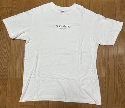 Supreme Classic Logo Tee "White"