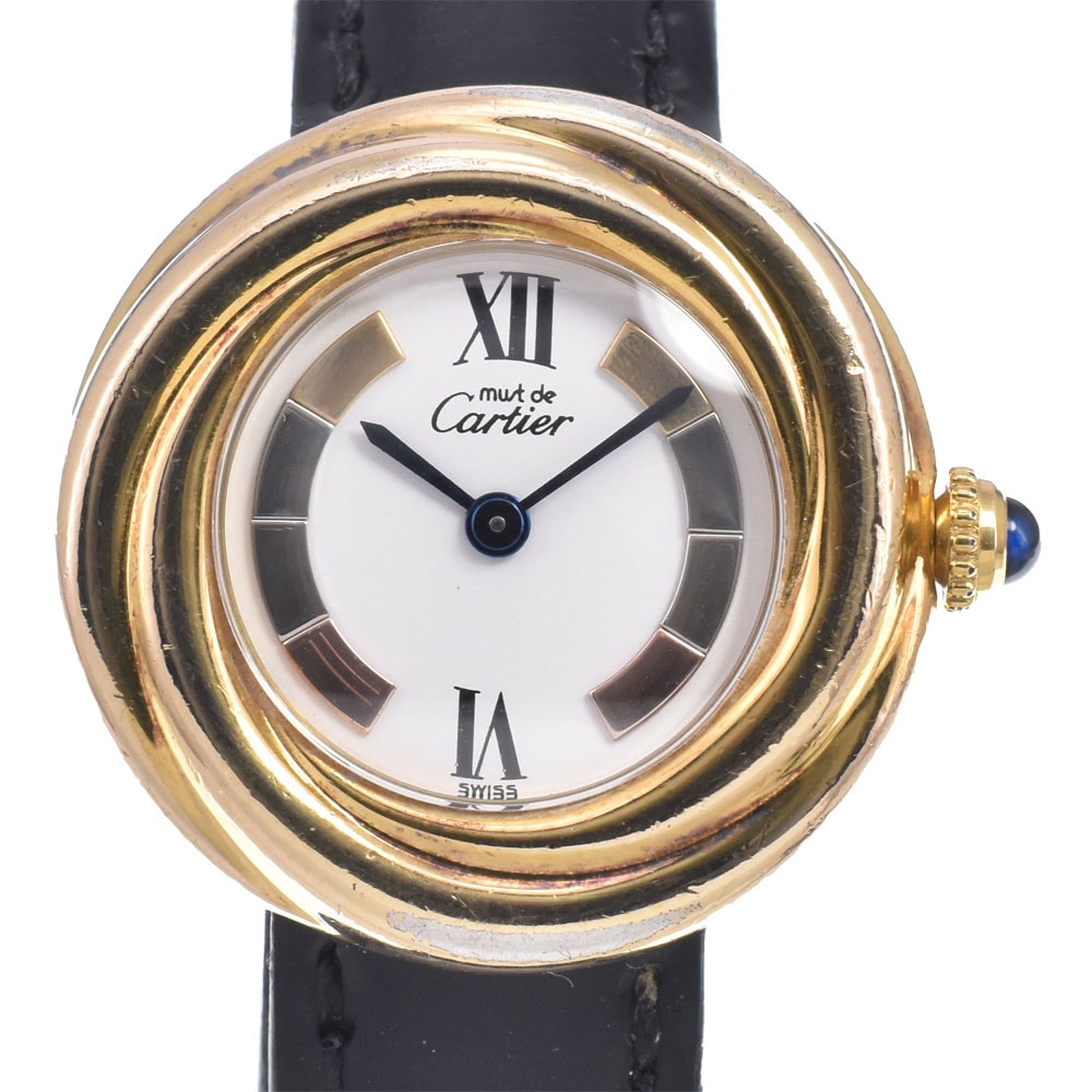 カルティエ CARTIER w1010744 マスト トリニティ ヴェルメイユ ホワイト クォーツ レディース 腕時計 B#149551