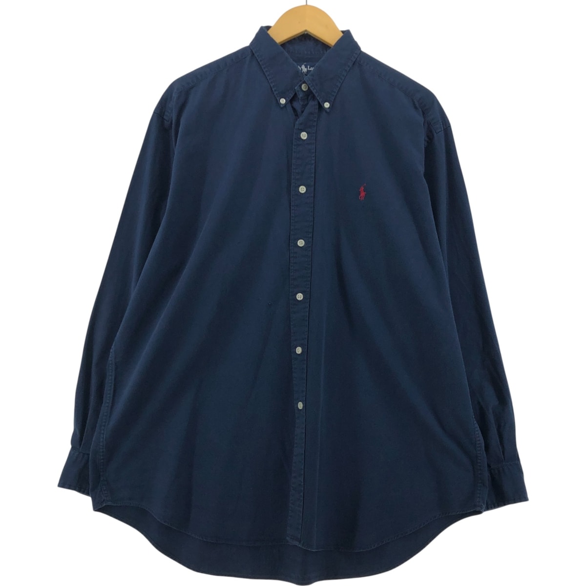 古着 ラルフローレン Ralph Lauren BLAKE 長袖 ボタンダウンシャツ メンズL相当/eaa554367