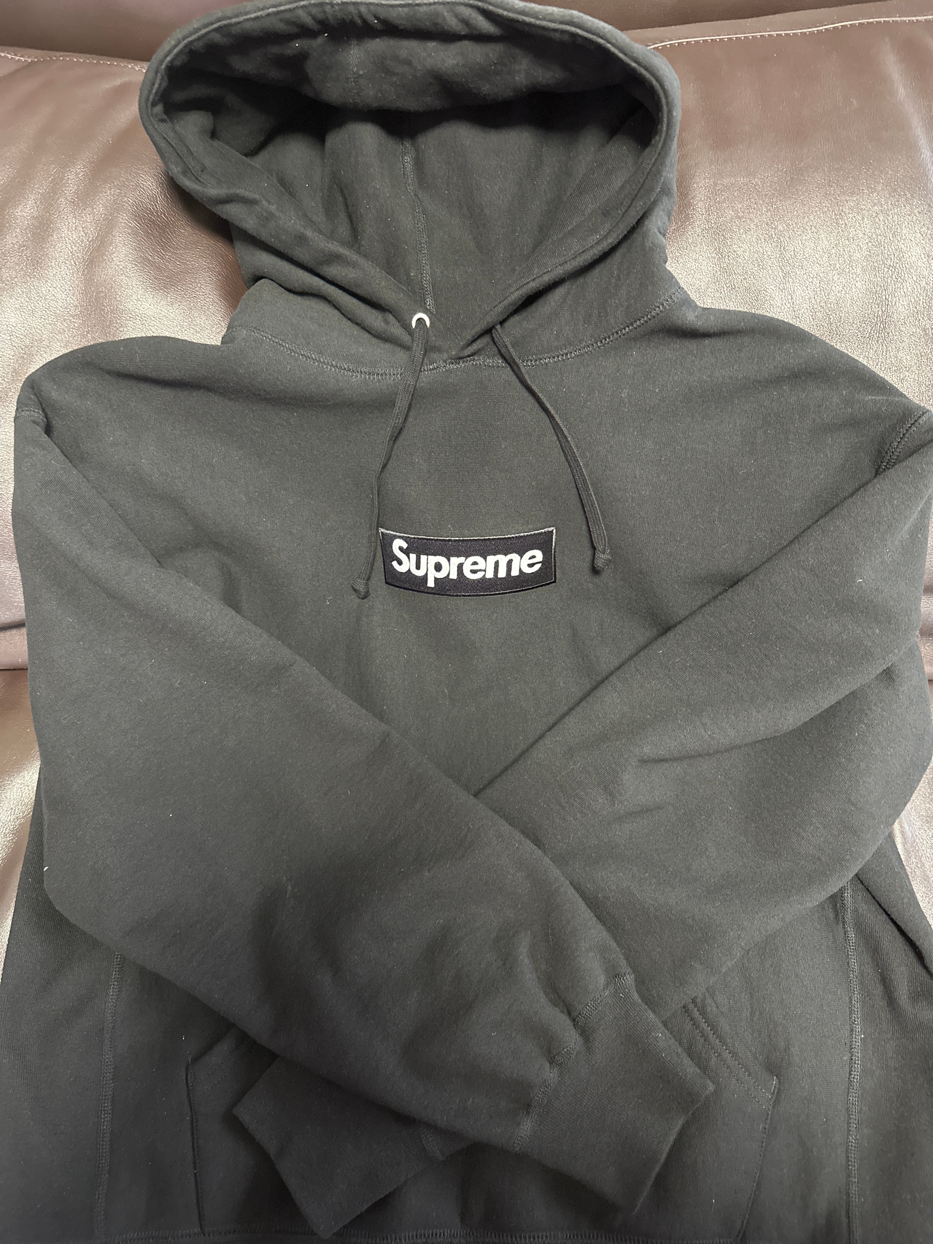 Supreme Box Logo Hooded Sweatshirt "Black" (21FW)