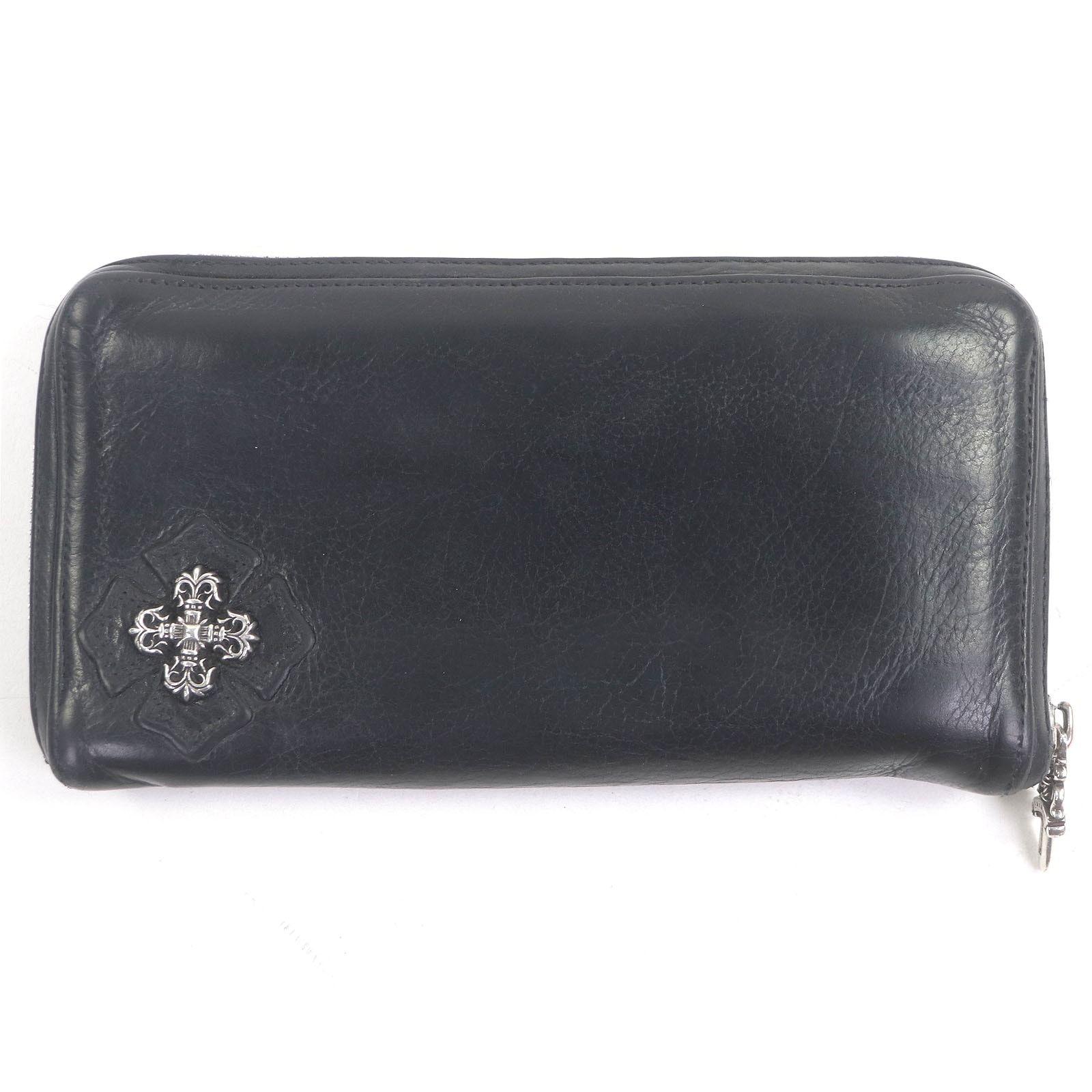 Chrome Hearts REC F Zip #2 Filigree Plus Wallet "Black"