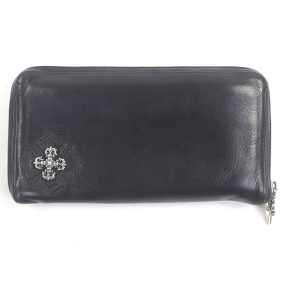 Chrome Hearts REC F Zip #2 Filigree Plus Wallet "Black"