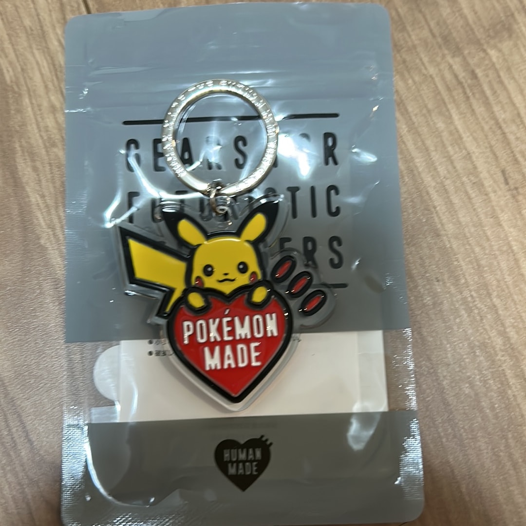 HUMAN MADE x Pokemon Made Key Ring #1 (Pikachu) "Red"
