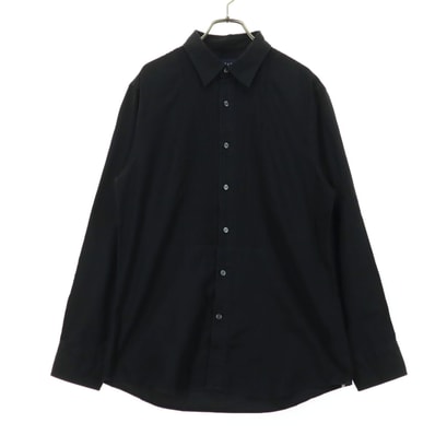 GAP ギャップ 長袖 コットンシャツ M ブラック