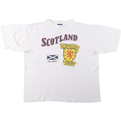 古着 90年代 アンブロ UMBRO 青タグ スポーツプリントTシャツ USA製 メンズXL相当 ヴィンテージ/eaa664423