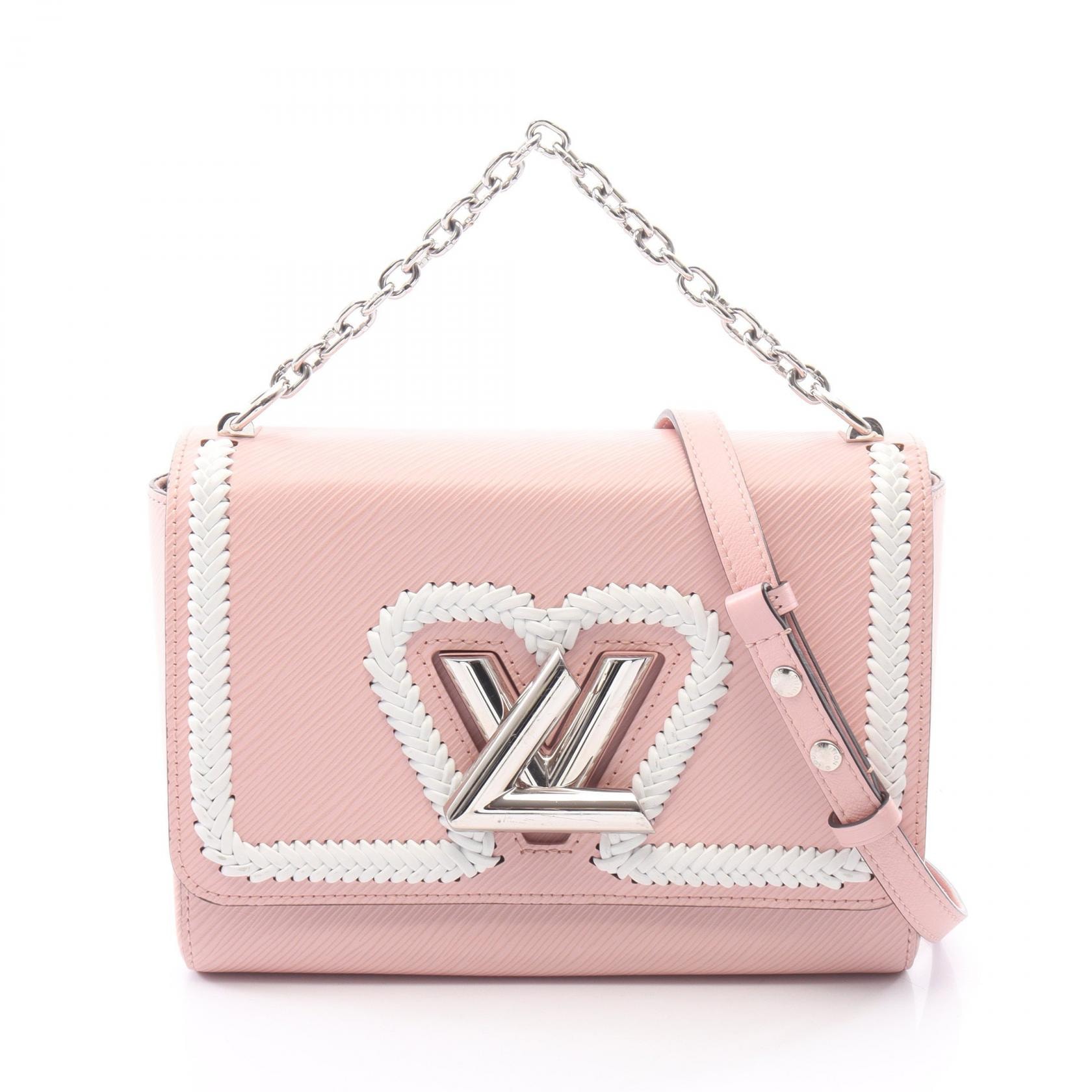 ルイ・ヴィトン LOUIS VUITTON ツイストMM 2WAY ハンドバッグ バッグ レザー エピ ピンク レディース ピンク系 / ホワイト系 M53126 【中古】