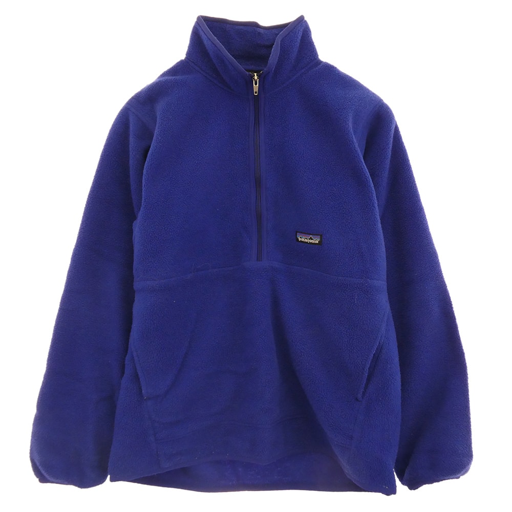 patagonia パタゴニア ジャケット 01AW 25735 01年製 SYNCHILLA シンチラ ハーフジップ フリースプ ルオーバー ジャケット ブルー系 S【中古】