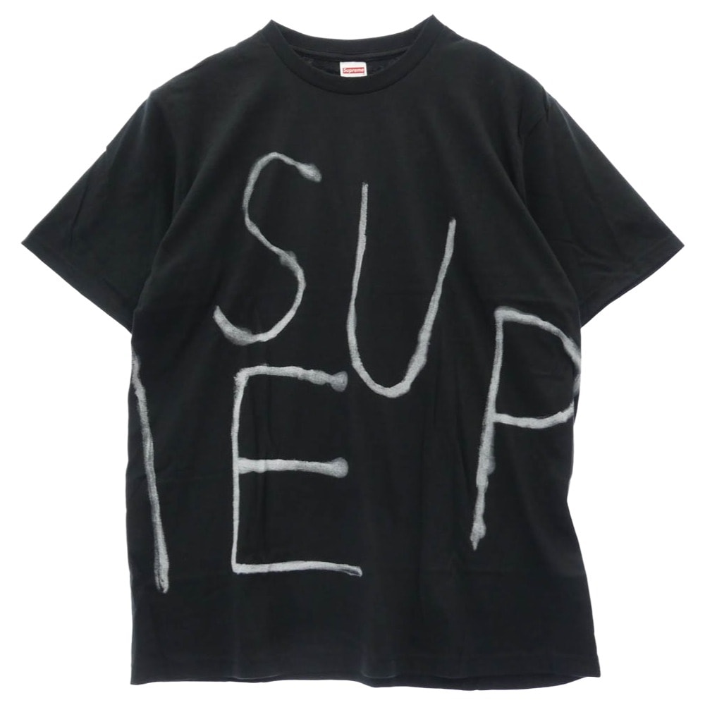 Supreme シュプリーム Tシャツ 25SS PAINTED TEE ペインテッド Tシャツ 半袖 カットソー ブラック系 L【新古品】【未使用】【中古】