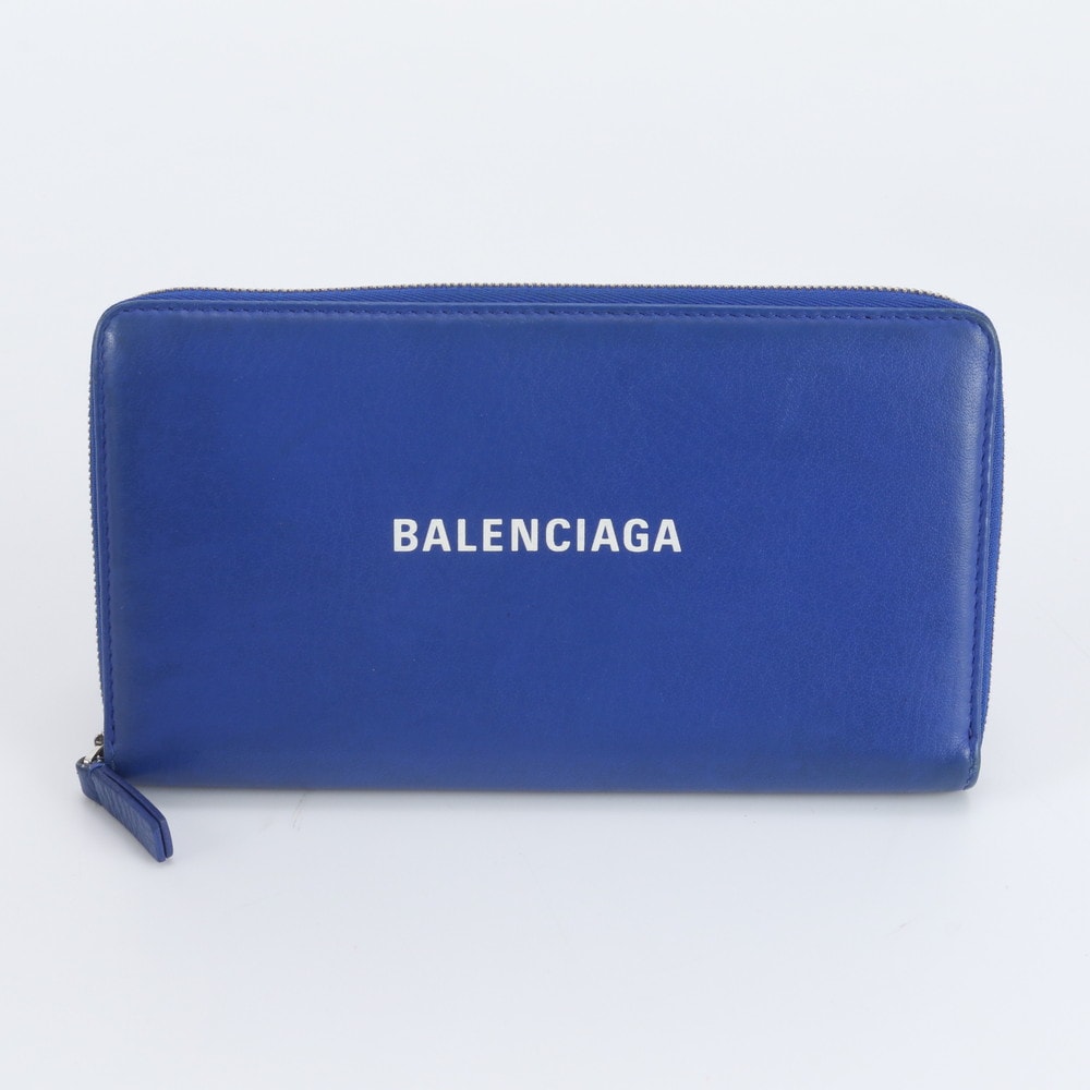 ■極美品 バレンシアガ551936 4265 長財布 レザー