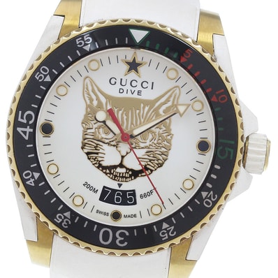 グッチ ダイブ 136.3/YA136322 メンズ 【中古】