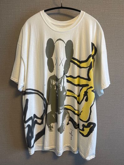 Travis Scott Cactus Jack x KAWS For Fragment Tee "White"