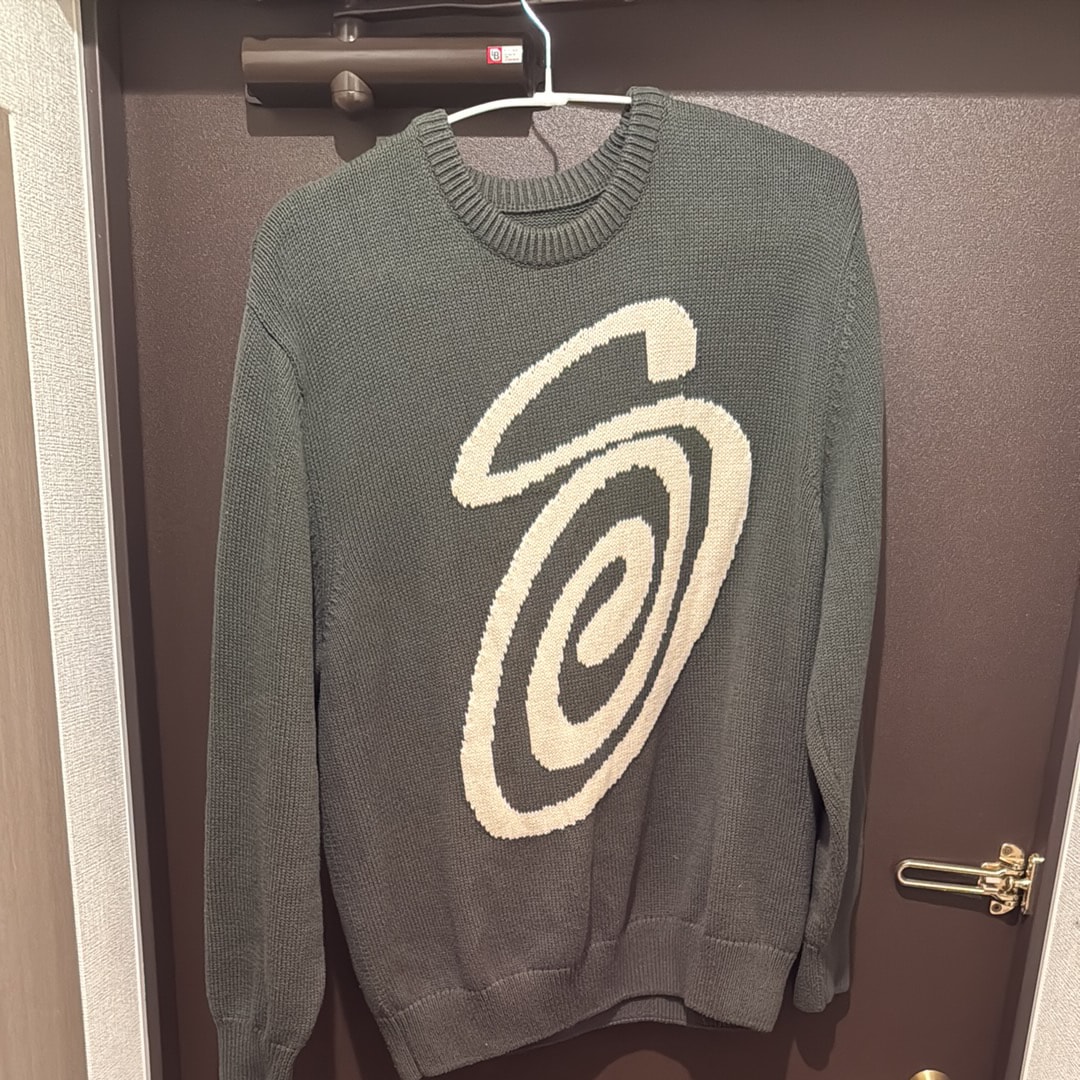 Stussy CURLY S SWEATER 