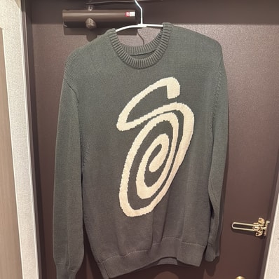 Stussy CURLY S SWEATER Stussy CURLY S SWEATER