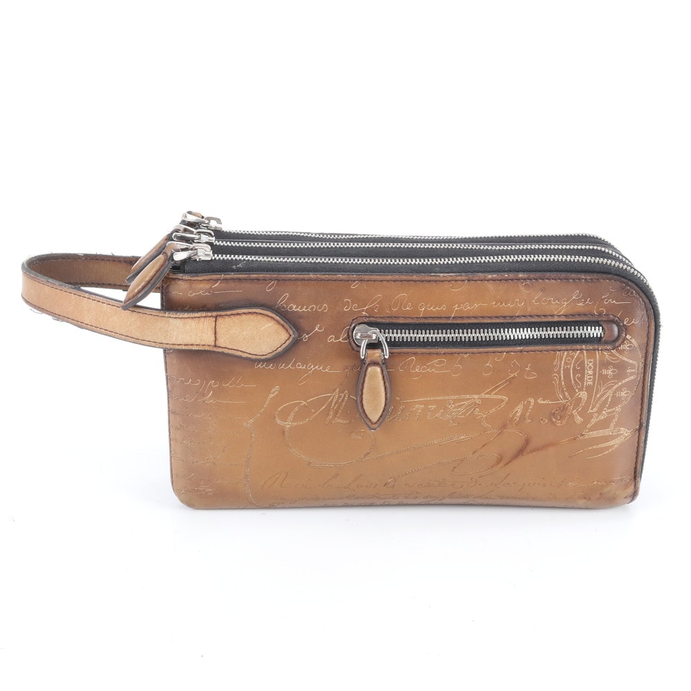 ■美品 ベルルッティ ティリワ ジップポーチ オーガナイザー 長財布