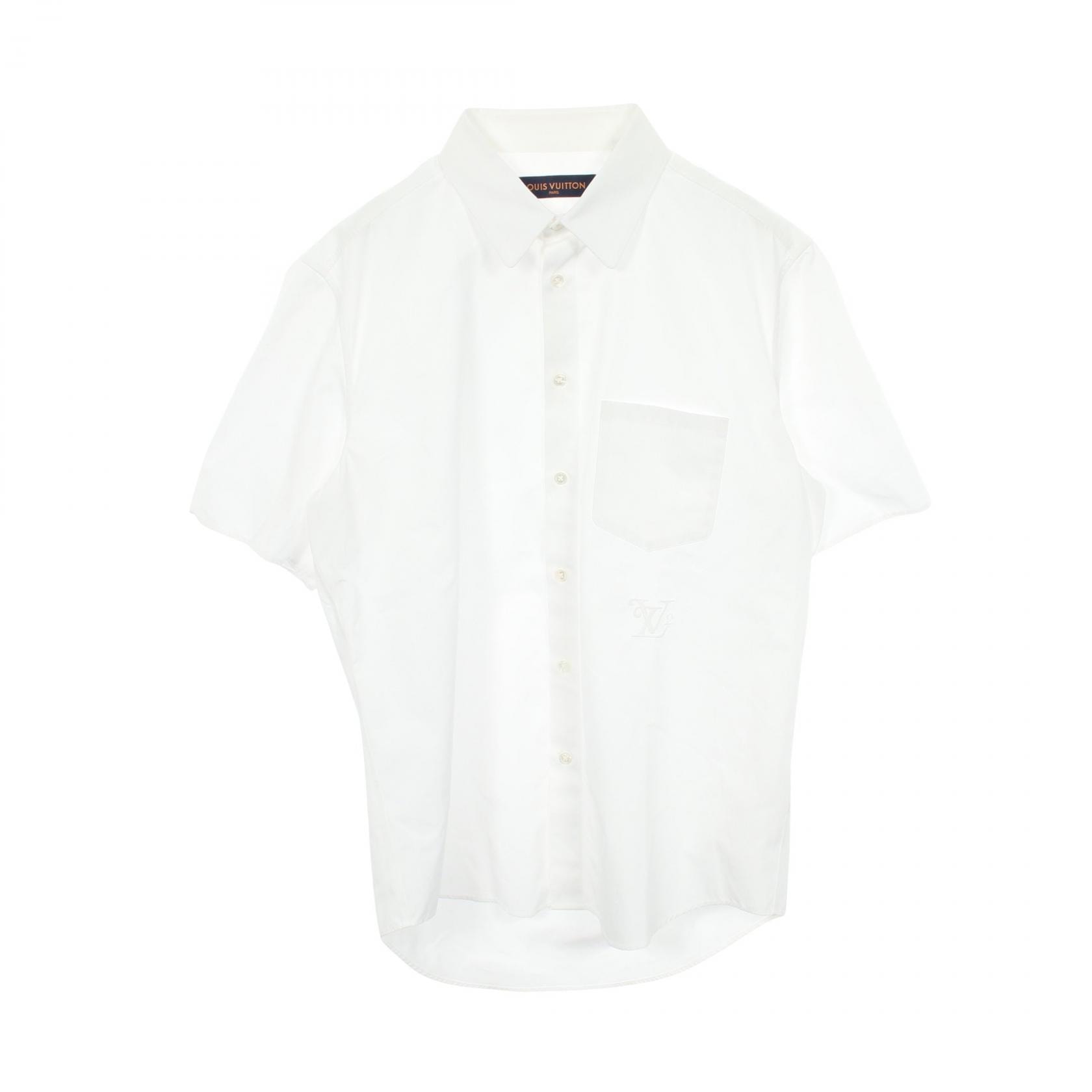 ルイ・ヴィトン LOUIS VUITTON LOUIS VUITTON × NIGO ロントバックスクエアードロゴ 半袖 衣料品 トップス コットン メンズ ホワイト系 RM202M NLZ HJS09W 【中古】