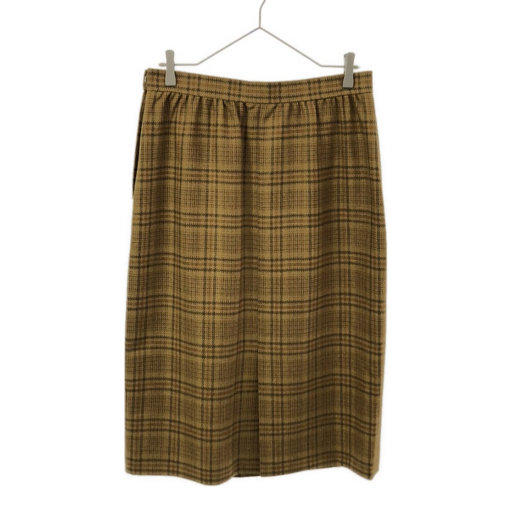 GIVENCHY GLAMOUR ジバンシー グラマー 90s カシミヤブレンド ミモレ丈スカート