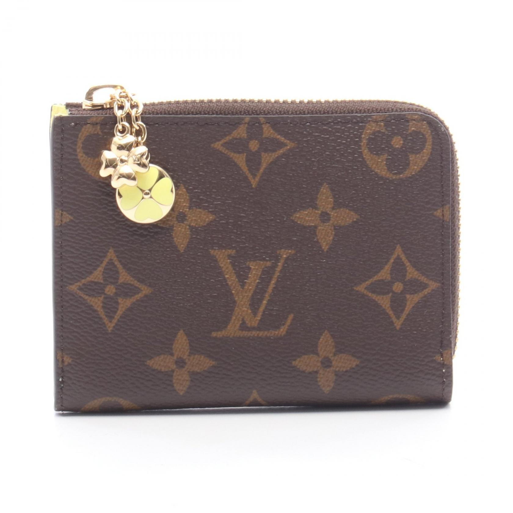 ルイ・ヴィトン LOUIS VUITTON ポルトフォイユ ノア コンパクト モノグラム シトラス コインケース 財布 レザー PVC モノグラム レディース ブラウン系 / イエロー系 M27769 【中古】