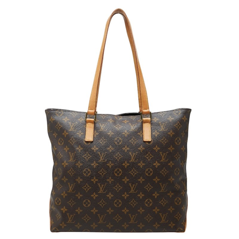 ルイ ヴィトン モノグラム カバメゾ トートバッグ ショルダーバッグ M51151 ブラウン PVC レザー レディース LOUIS VUITTON 【中古】