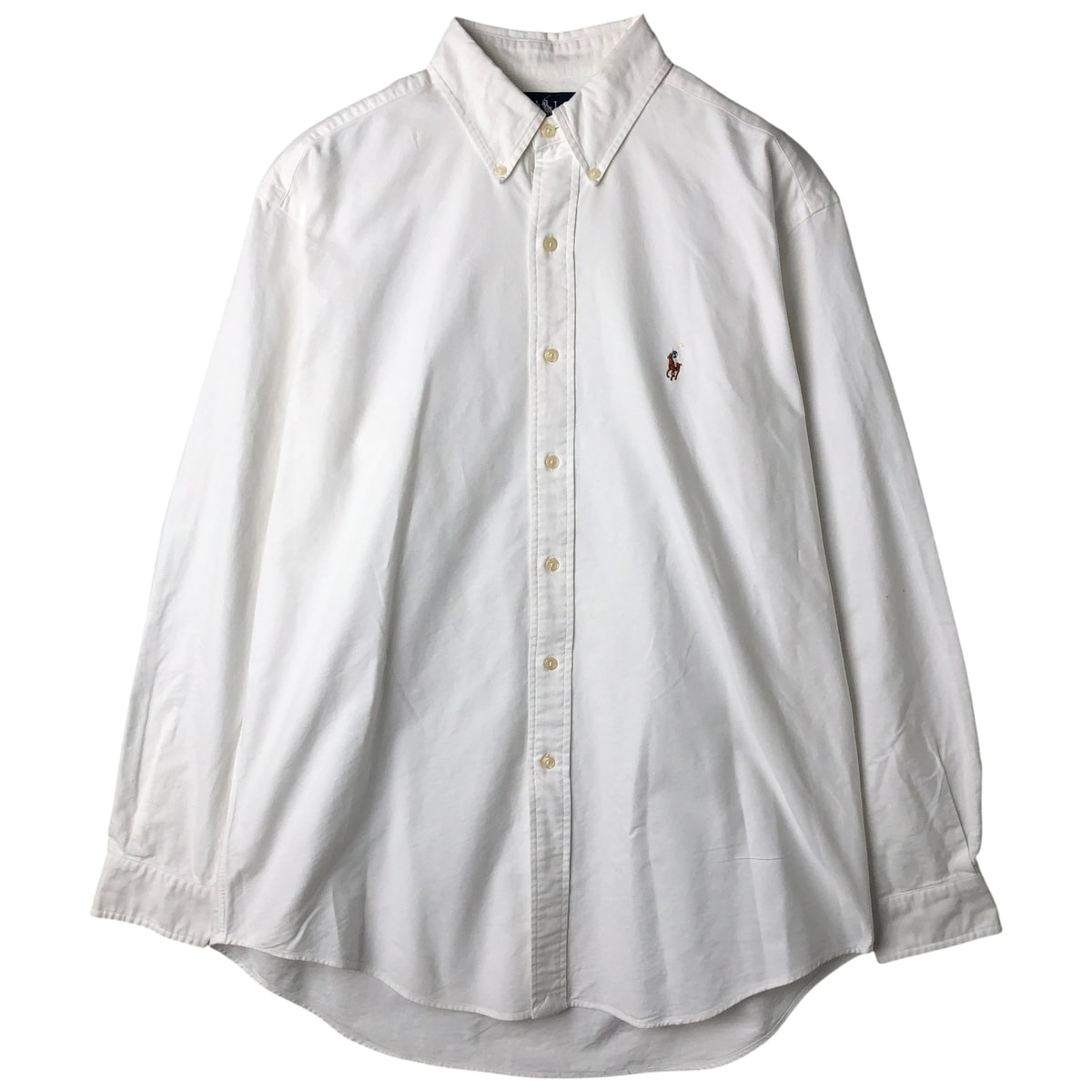 古着 ラルフローレン Ralph Lauren YARMOUTH 長袖 ボタンダウンシャツ メンズL相当/eaa609624