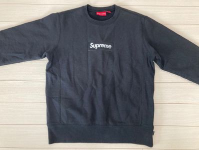 Supreme Box Logo Crewneck Sweatshirt "Black" (18FW)
