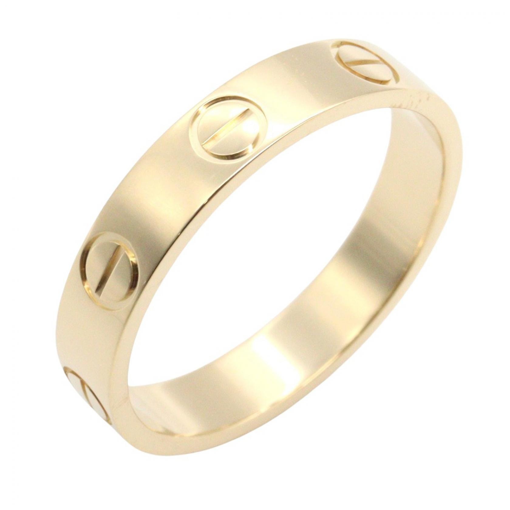 カルティエ CARTIER ミニラブリング リング・指輪 ジュエリー K18(イエローゴールド) レディース ゴールド系 B4085000 【中古】