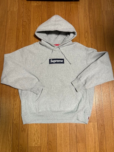 Supreme Box Logo Hooded Sweatshirt (25FW) "Heather Grey"