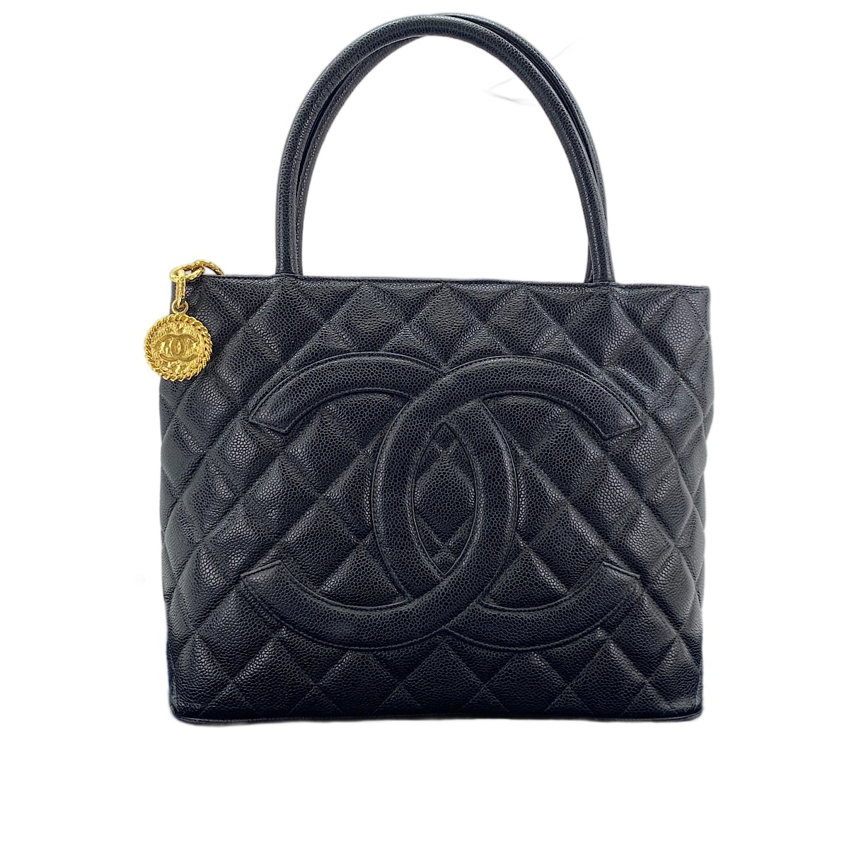 샤넬 CHANEL 리프린트 토트 백 [중고]