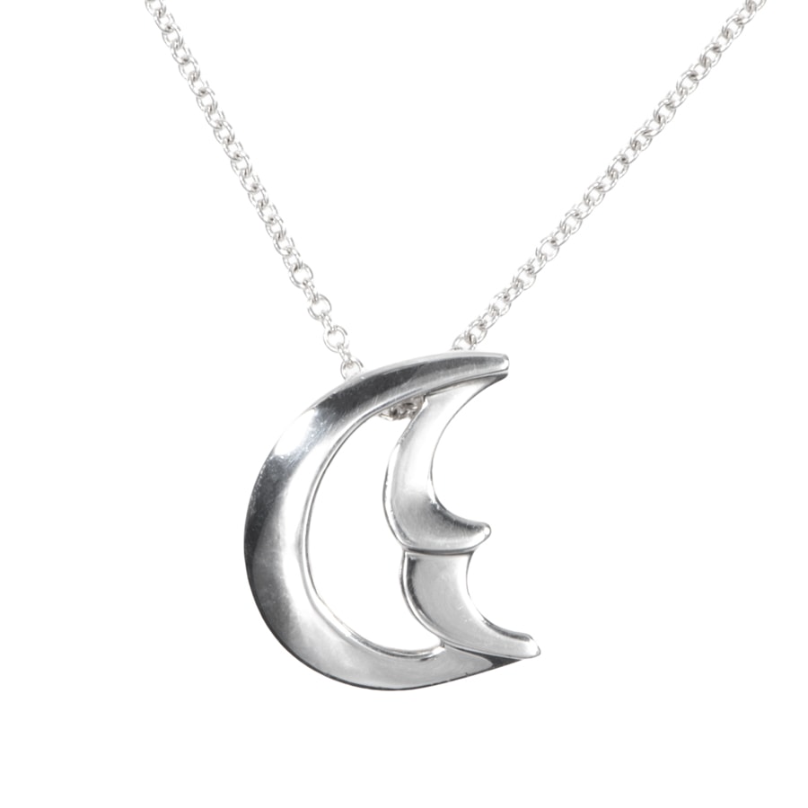 TIFFANY&Co. ティファニー クレセントムーン ネックレス シルバー【中古】