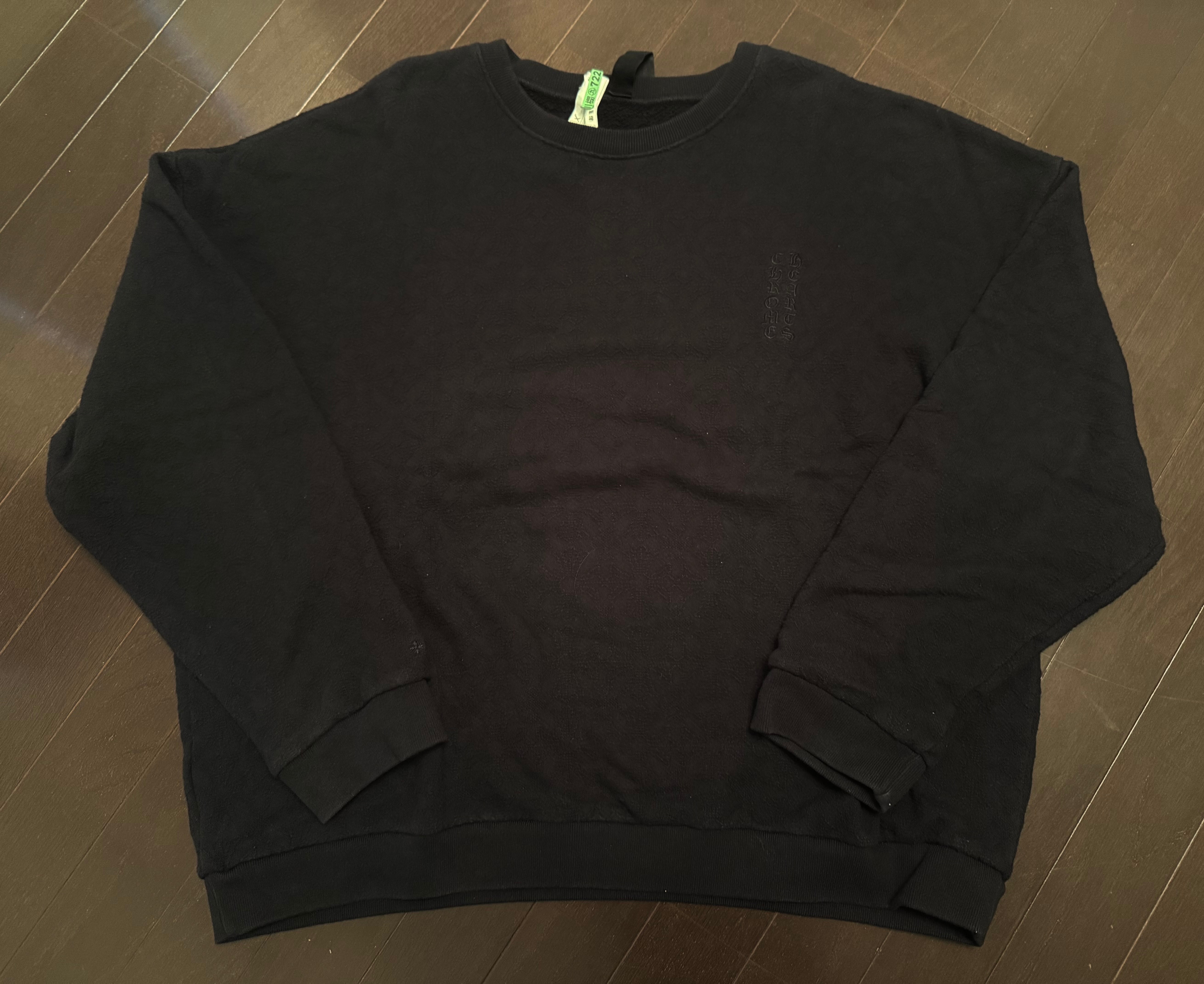 Chrome Hearts GRP Y NOT 2-TND Crewneck Sweatshirt "Black"