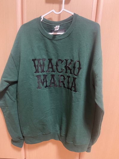 WACKO MARIA Sweat Shirt "Green"
