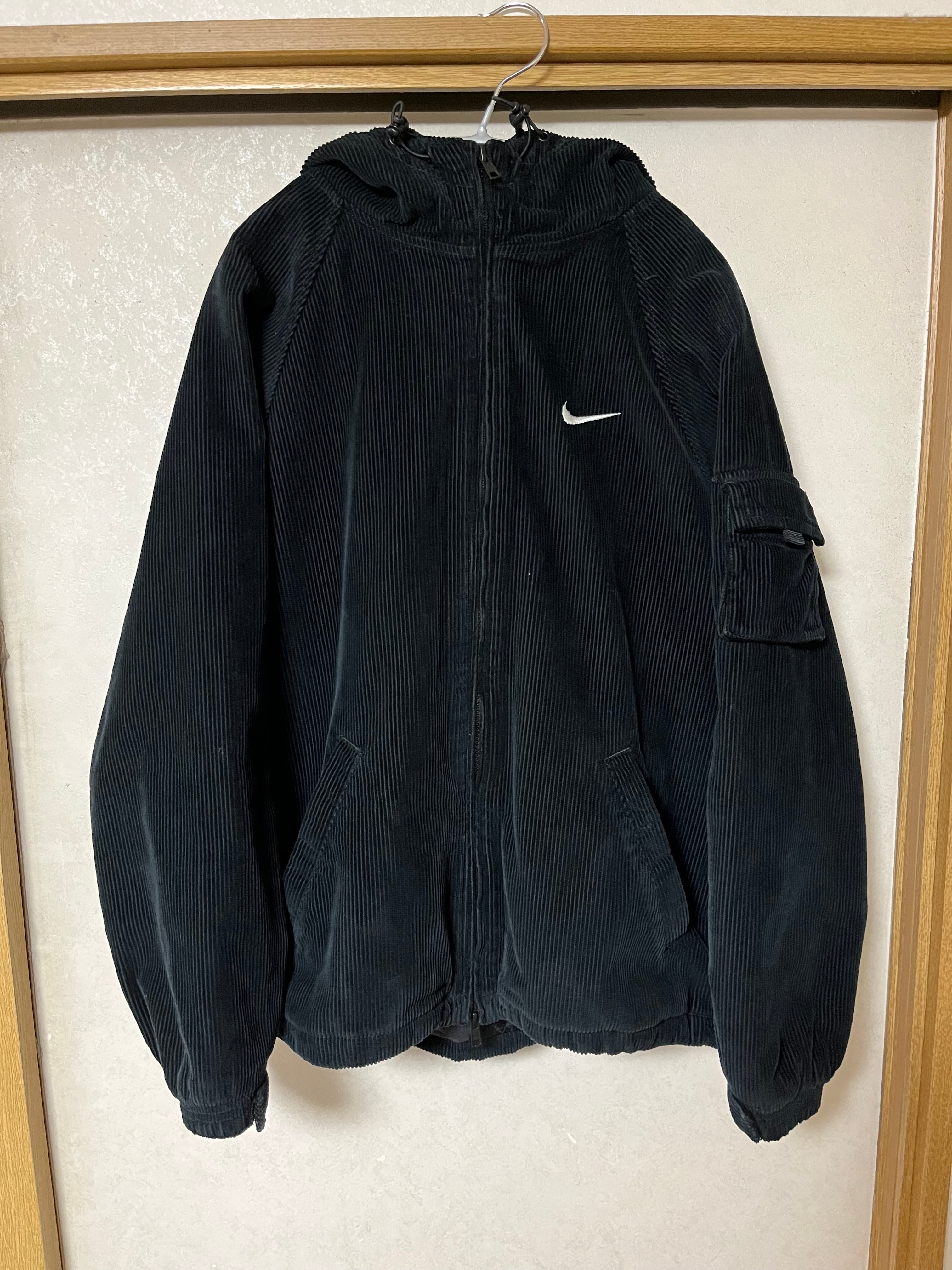 Supreme / Nike Arc Corduroy Hooded Jacket "Black"