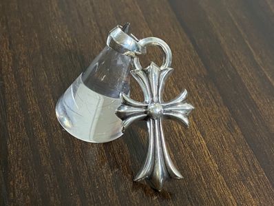 Chrome Hearts CH Cross Pendant Small / Plain Bail "Silver"