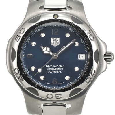 タグホイヤー TAG HEUER WL5113 キリウム プロフェッショナル デイト 自動巻き メンズ 良品 I#144384
