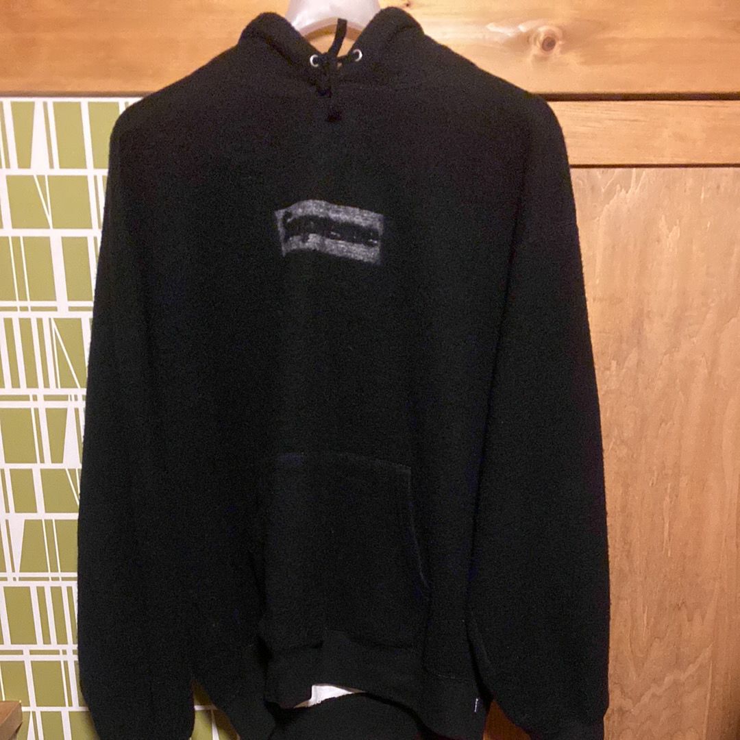 Supreme Inside Out Box Logo Hooded Sweatshirt "Black"