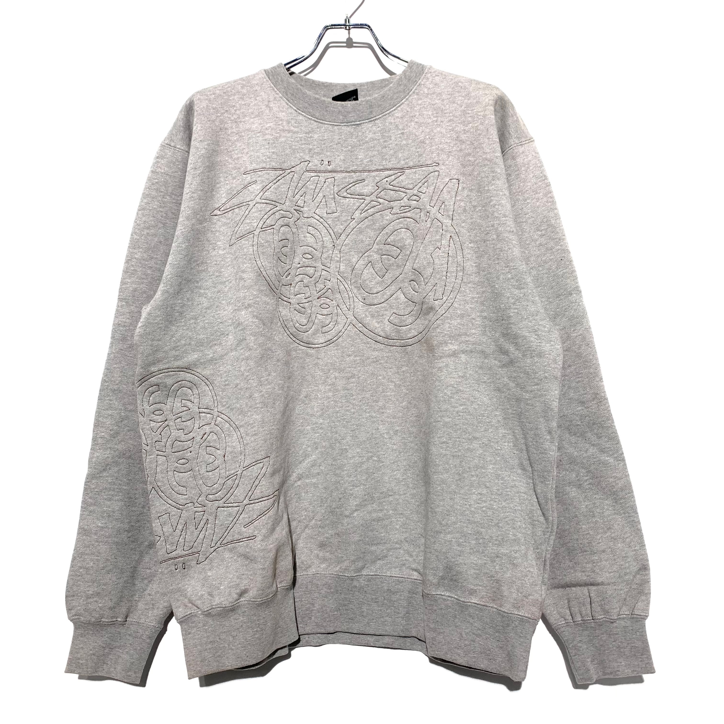 STUSSY SS LINK SWEAT SHIRT Grey