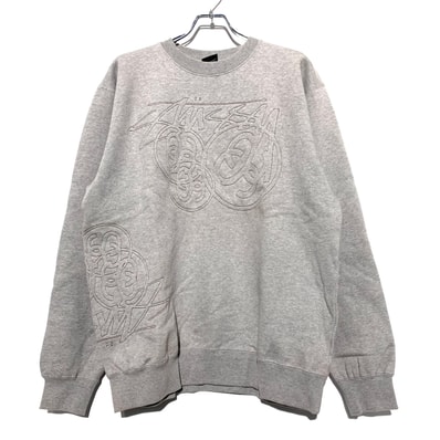 STUSSY SS LINK SWEAT SHIRT Grey