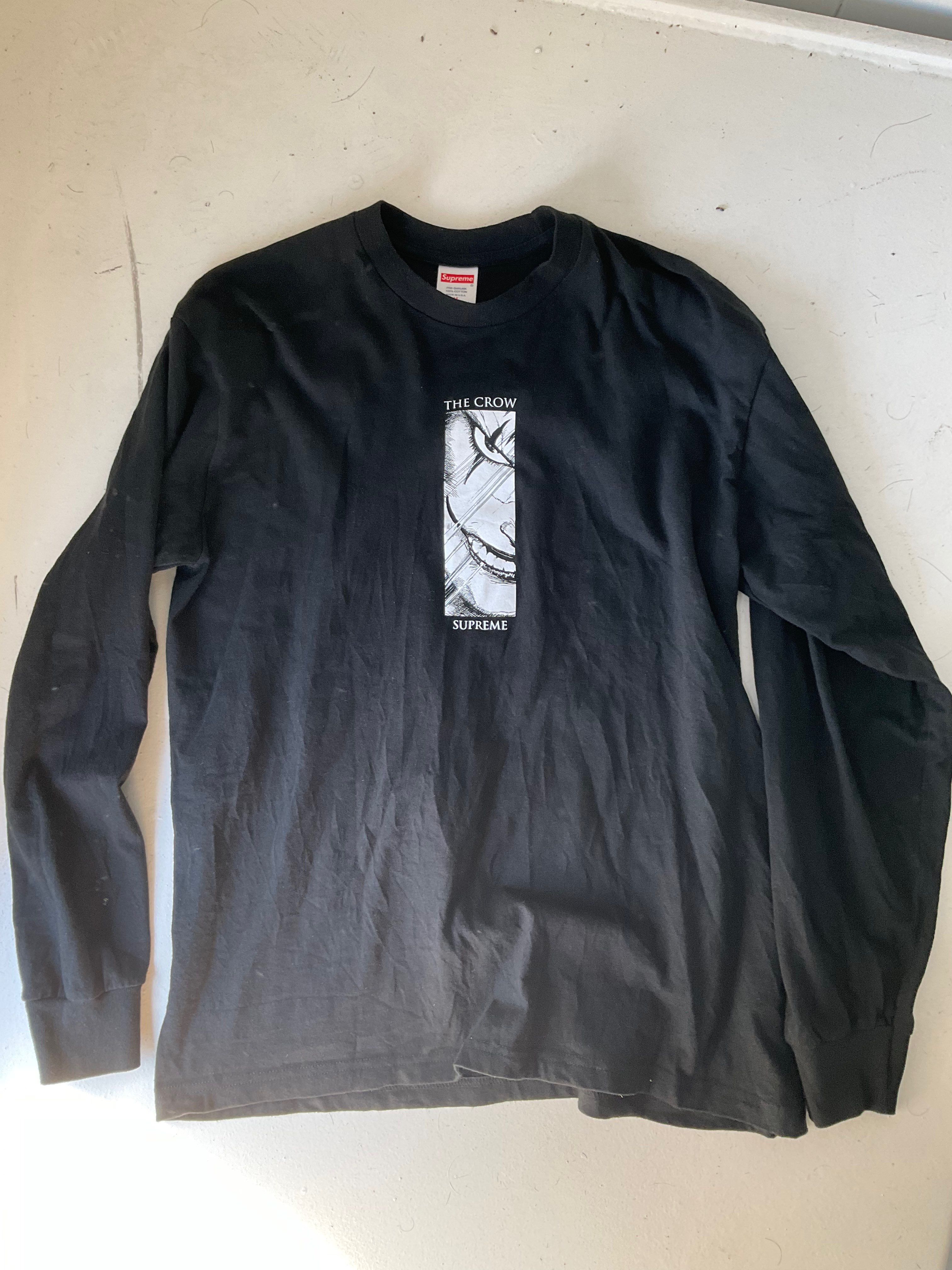 Supreme The Crow L/S Tee "Black"
