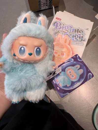 POP MART THE MONSTERS (LABUBU) Big into Energy Series Plush Pendant HOPE