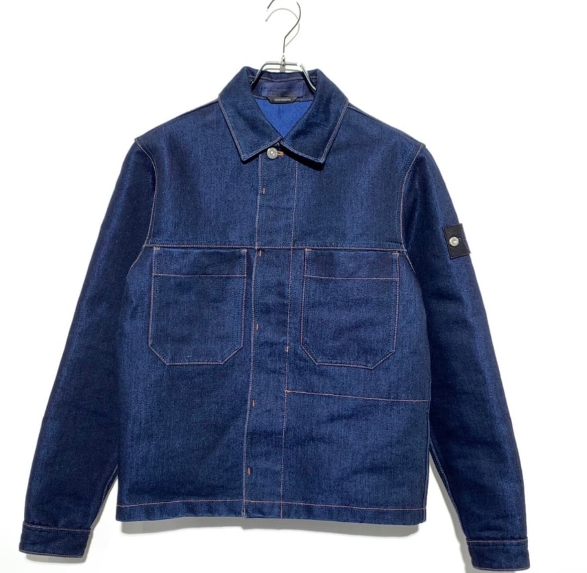 Stone Island Q100027 Indigo Polypropylene Denim-Rinsed "Blue"