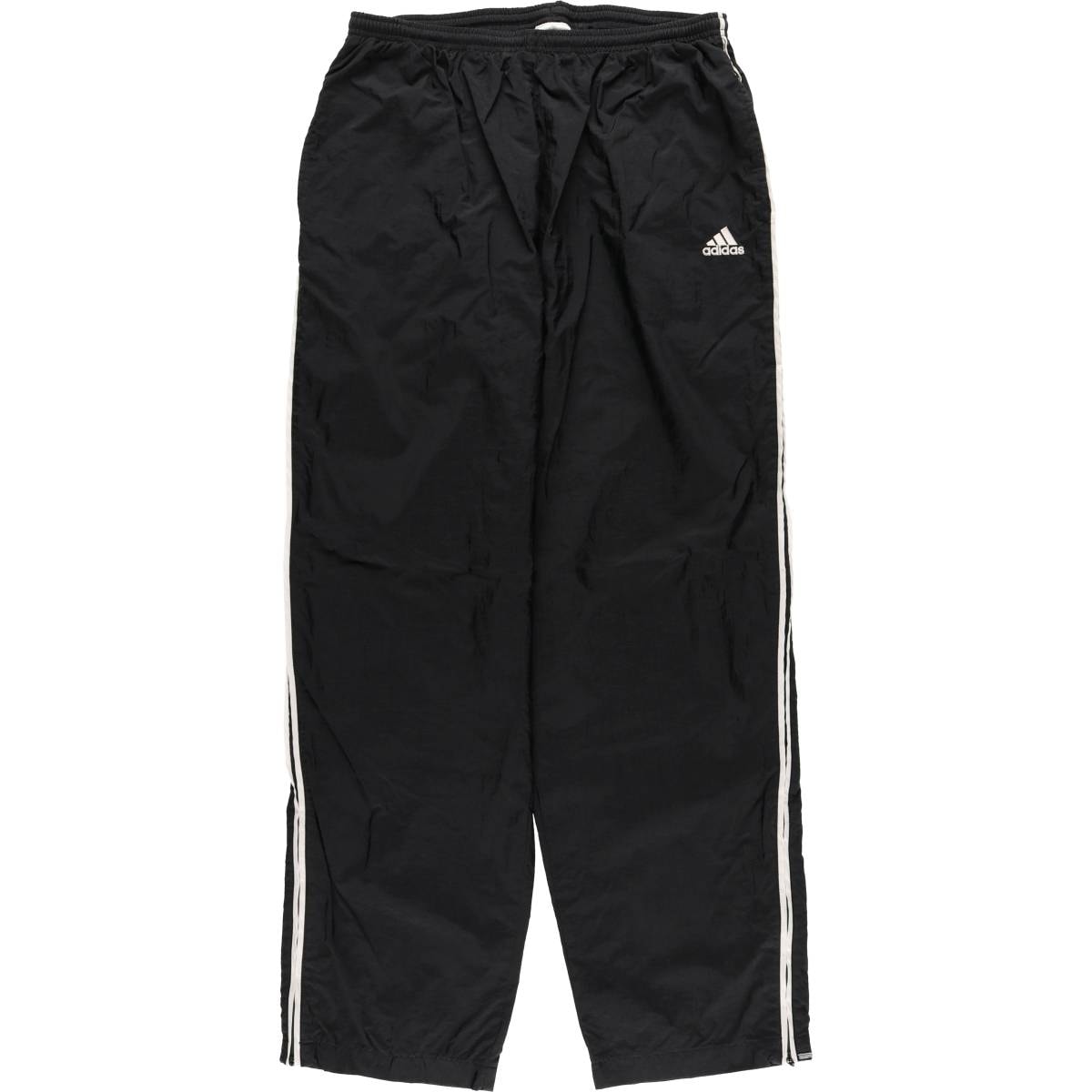 古着 00年代 アディダス adidas ナイロンパンツ シャカシャカパンツ メンズXL相当/eaa583365