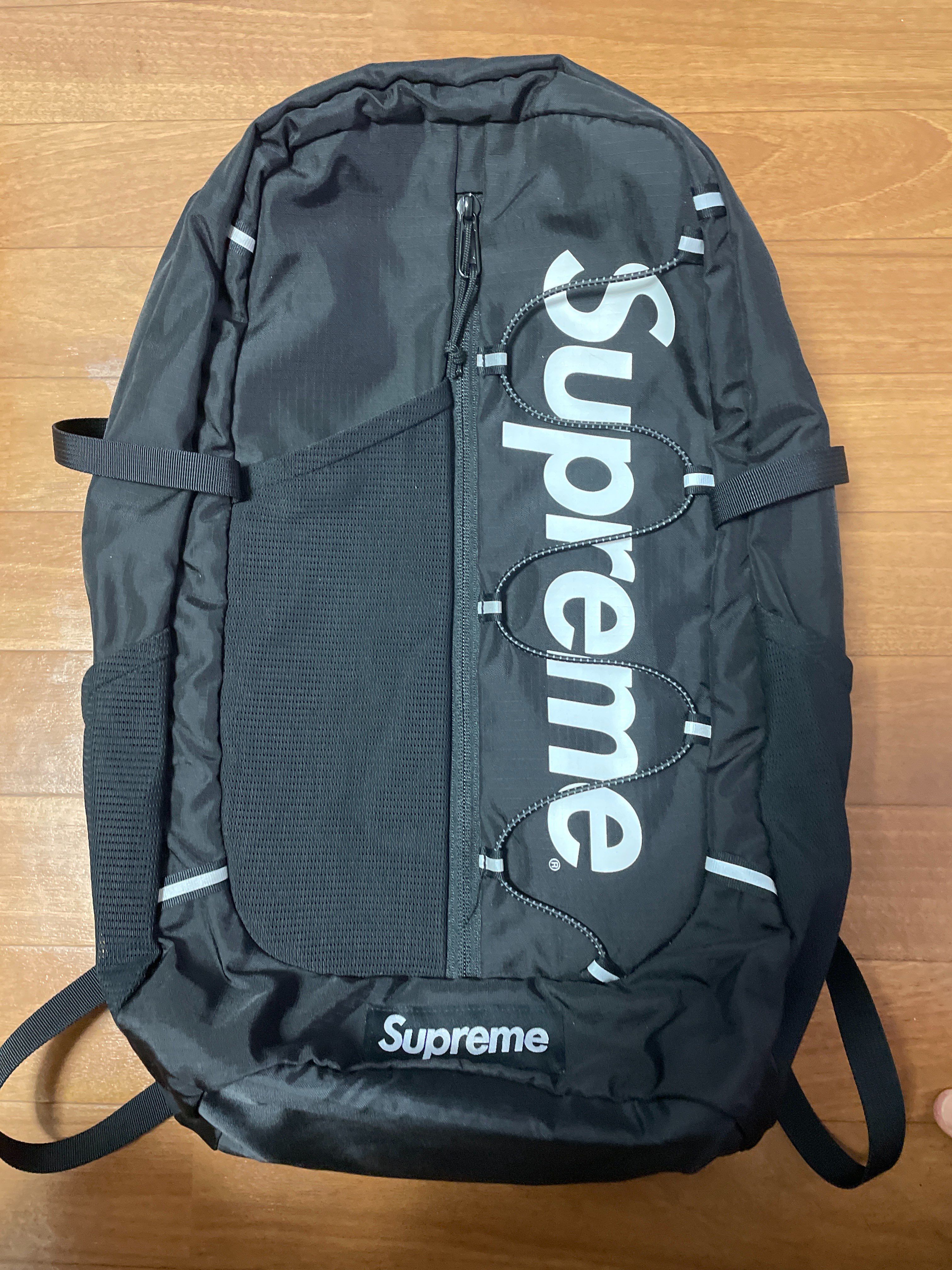 Supreme 2017SS Backpack "Black"