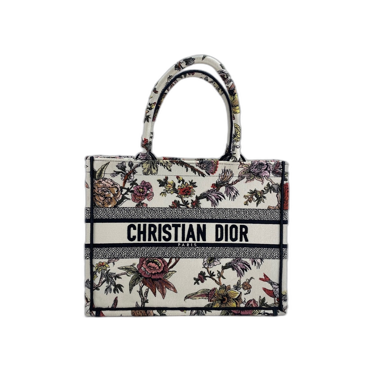ディオール Dior ブックトート トートバッグ キャンバス【中古】