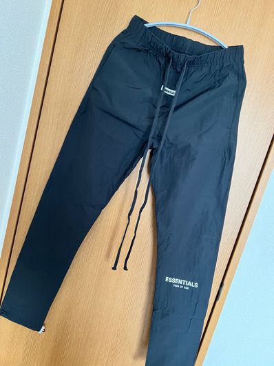 FEAR OF GOD ESSENTIALS Nylon Track Pants "Black"