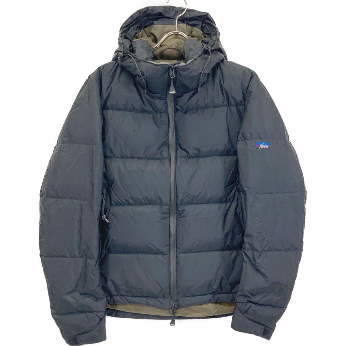 ナンガ 【×KRIFF MAYER】2019900 ブラック レトロダウンジャケット M