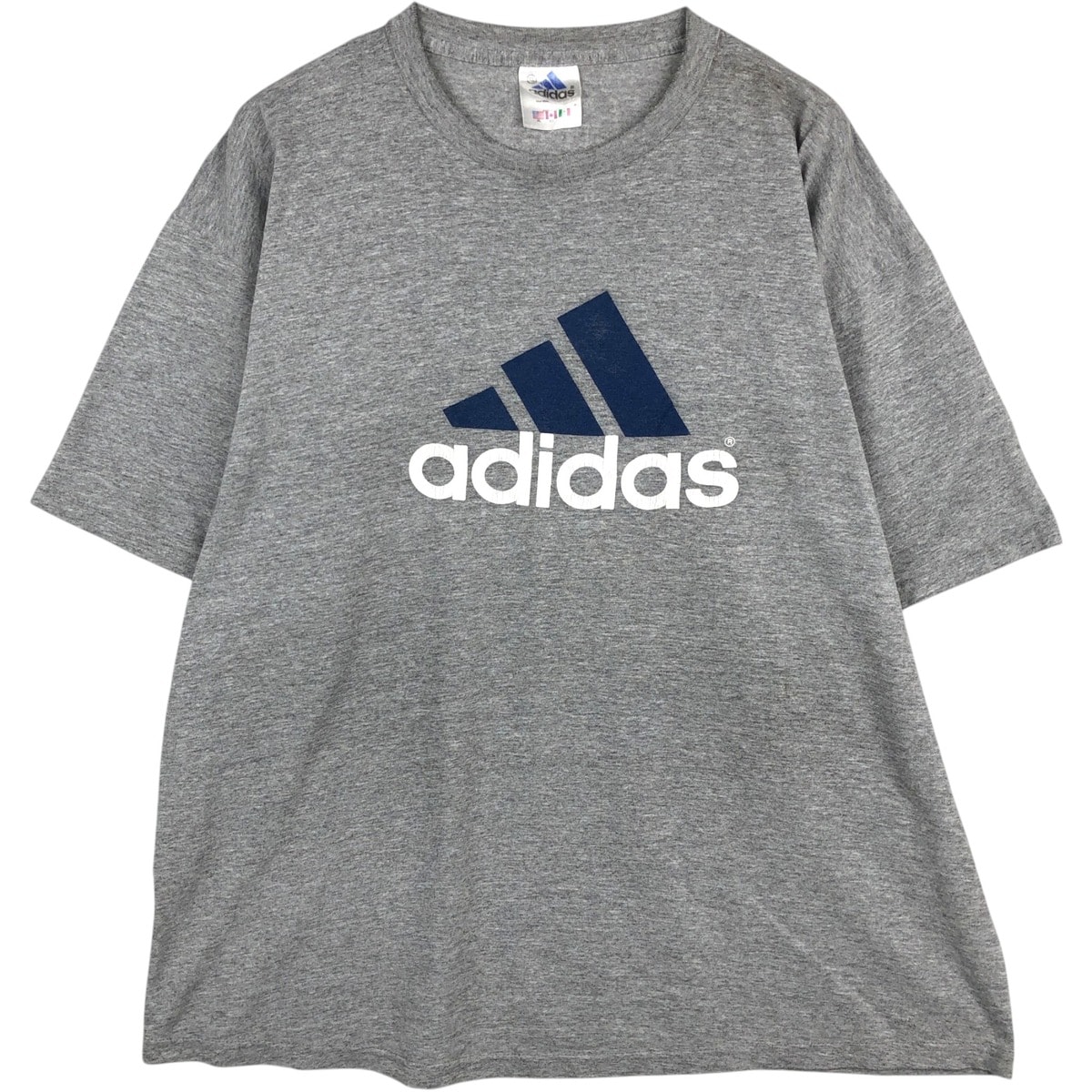古着 90年代 アディダス adidas ロゴプリントTシャツ USA製 メンズXL相当 ヴィンテージ/eaa623085