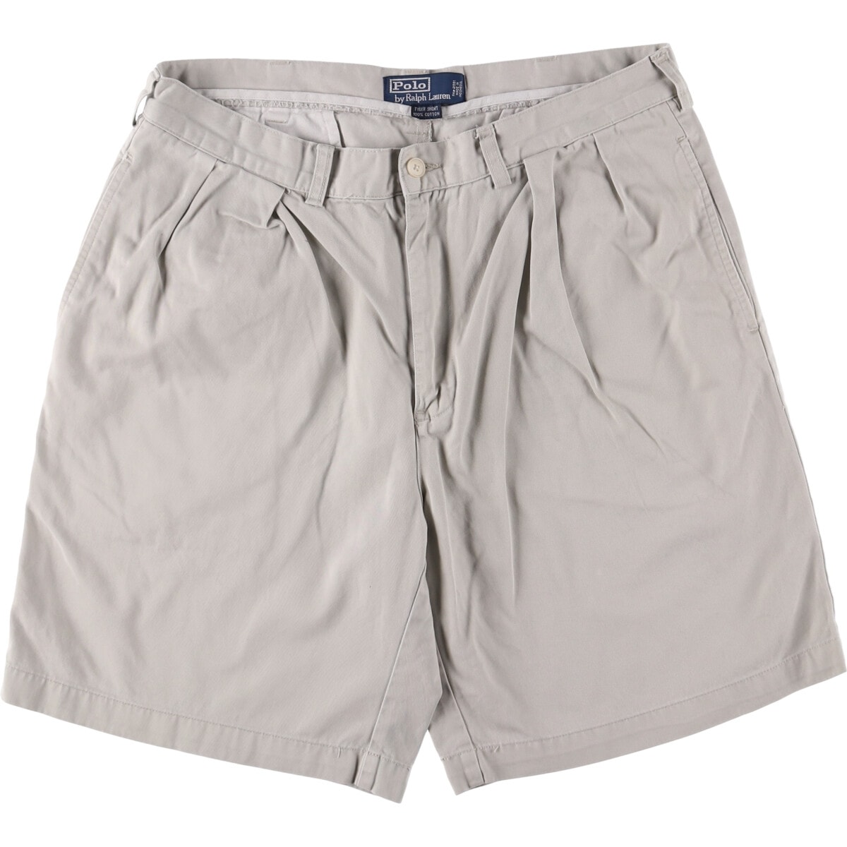 古着 ラルフローレン Ralph Lauren POLO by Ralph Lauren TYLER SHORT ツータック チノショーツ ショートパンツ メンズw34相当/eaa556774