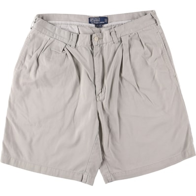 古着 ラルフローレン Ralph Lauren POLO by Ralph Lauren TYLER SHORT ツータック チノショーツ ショートパンツ メンズw34相当/eaa556774