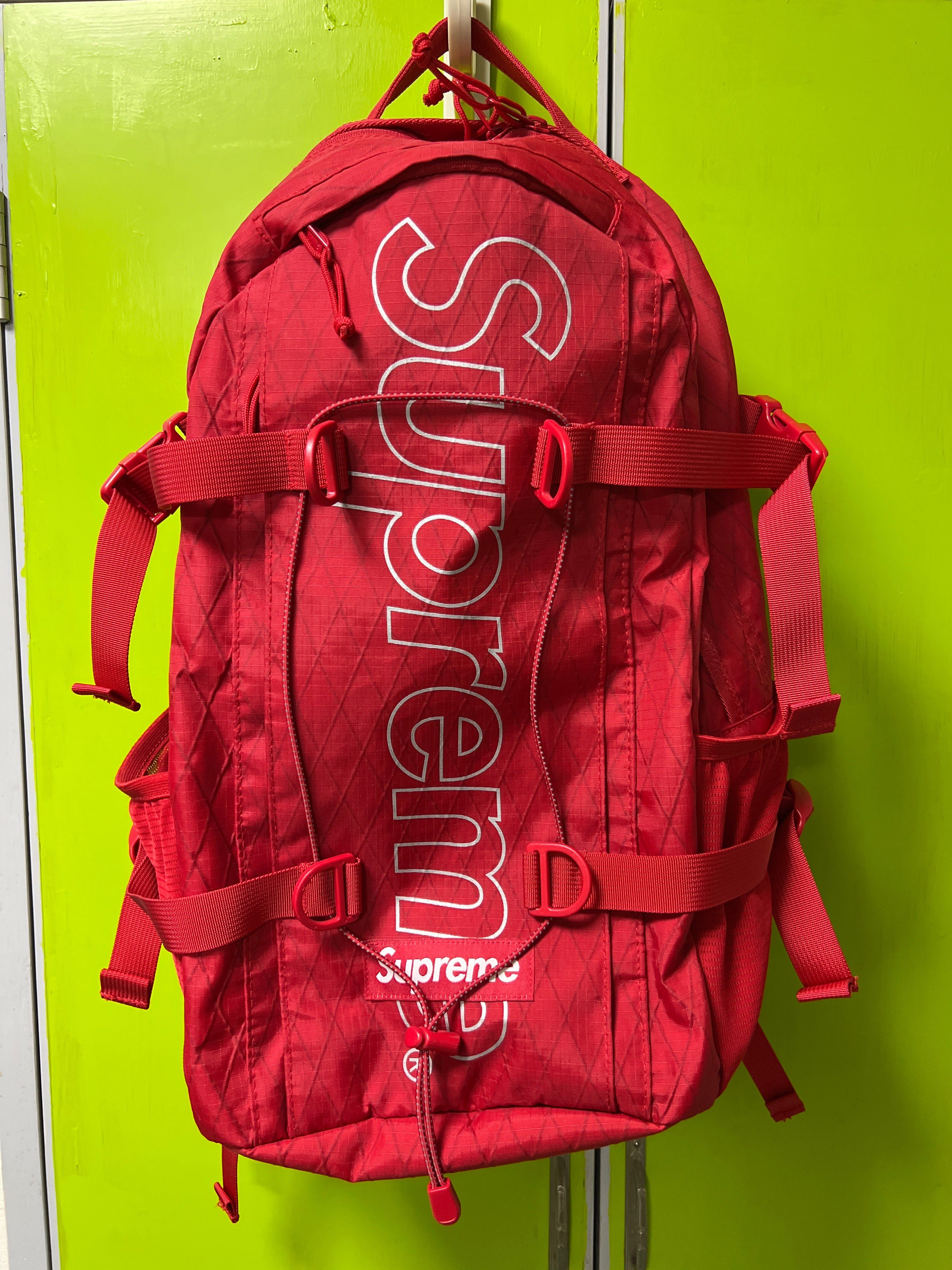 Supreme 18FW Backpack "Red"