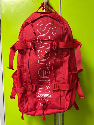 Supreme 18FW Backpack "Red"